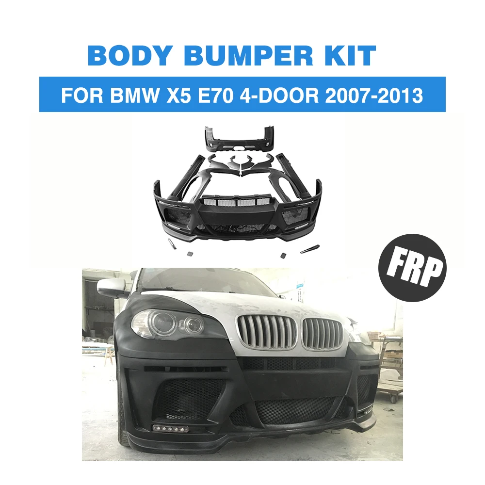 Комплект кузова автомобиля комплект бампера для BMW X5 E70 4-Door 2007-2013 FRP Black |