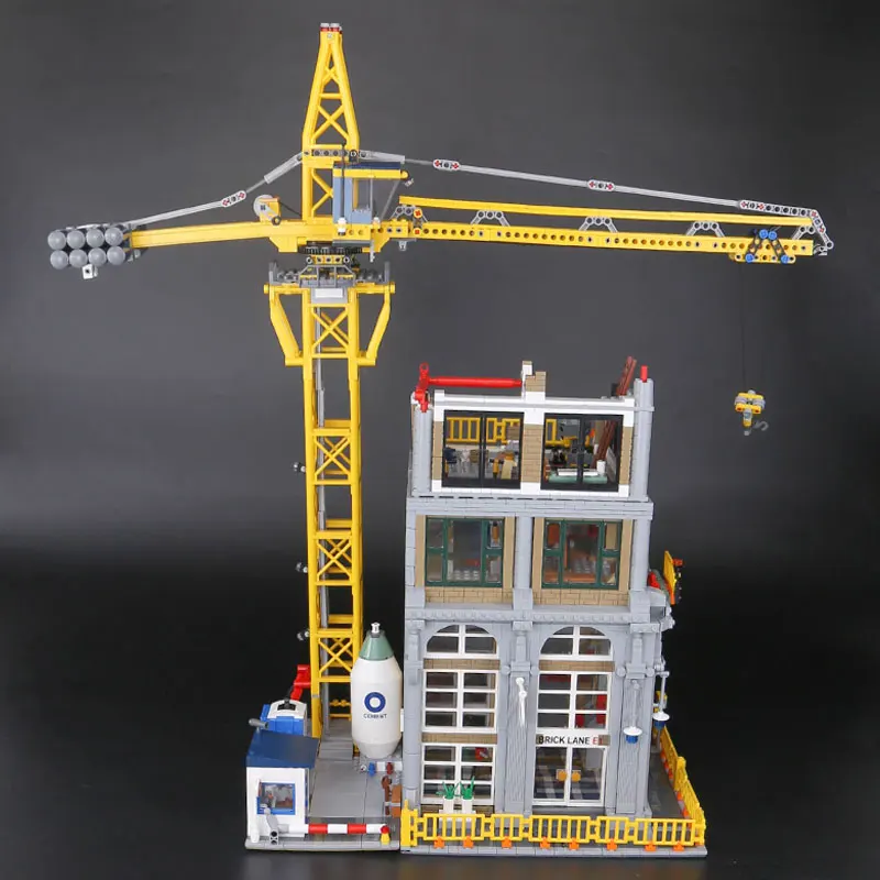 DHL 15031 настоящая серия MOC Классическая Строительная площадка строительные блоки