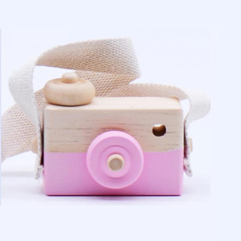 Tronzo 1Pcs Cute Mini Wooden Cameras Toy Safe Natural Educational For Baby/Kids Christmas/Birthday Gift Dropship | Игрушки и хобби