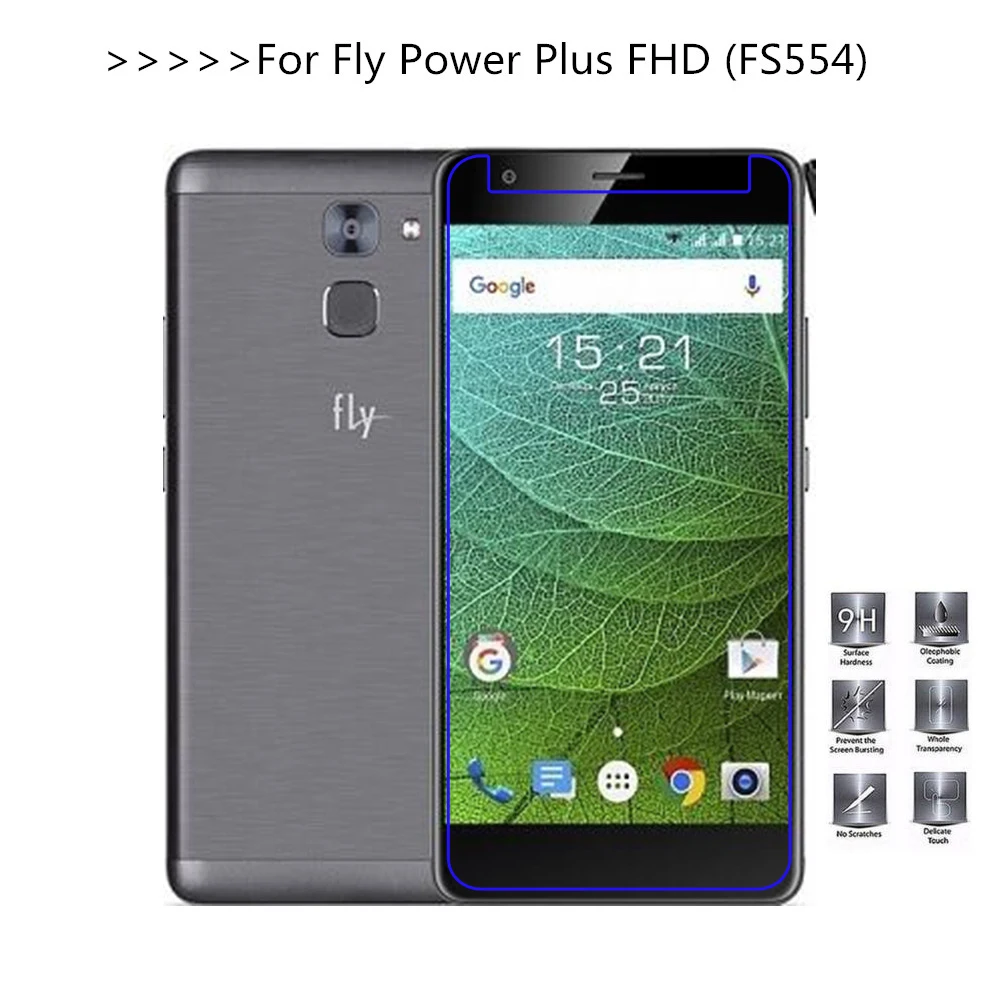 Защитная пленка для экрана Телефона Fly Power Plus FHD FS554 защитная смартфонов из