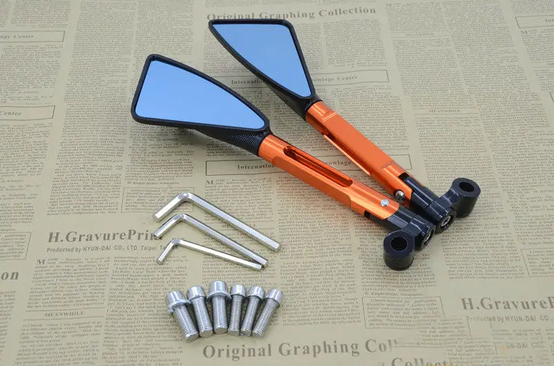 Боковые зеркала Мотоцикл CNC заднего вида для HONDA R1 R3 R6 FZ6 GSXR600 1000 NINJA250 ZX-6R Z750 Z800 |