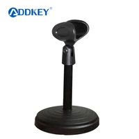 universal plastic metal microphone clips holder flexible rubberized stand bracket for wiredwireless microphone black