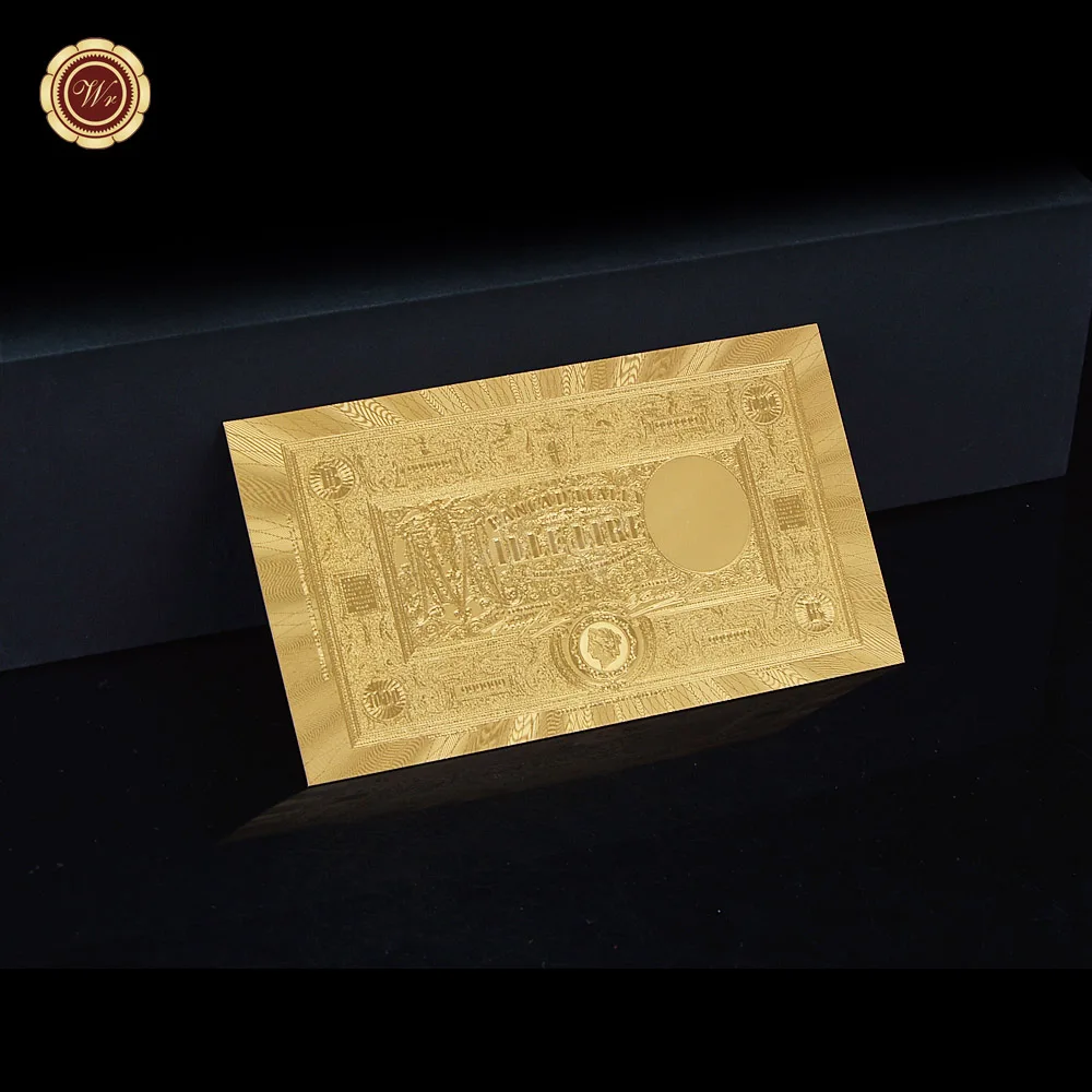 1000 итальянская Лира купюр из 999.9% золота высокого качества|gold layer|gold silver foilfoil numbers |