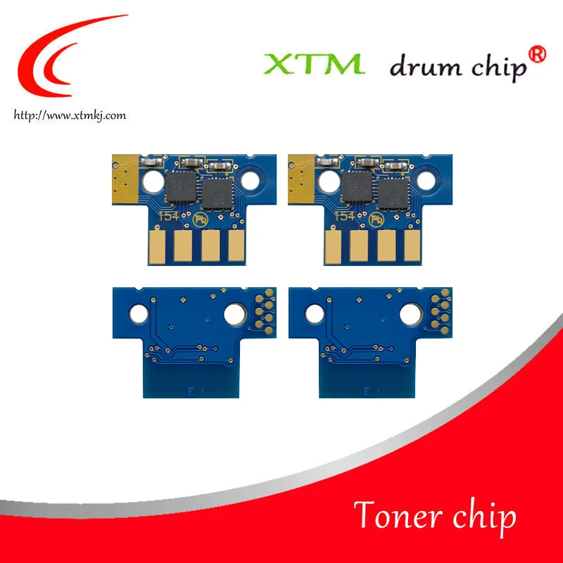 compatible 80C2SK0 80C2SC0 80C2SM0 80C2SY0 toner cartridge reset chip For Lexmark MX310 MX410 MX511 MX611 laser printer | Компьютеры и