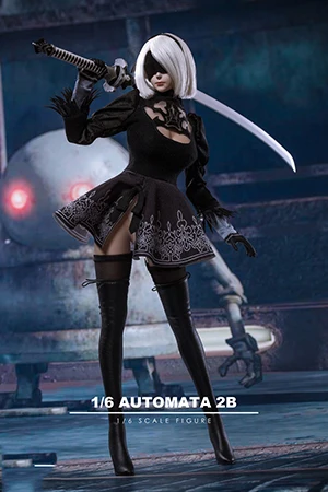 Full Set 1/6 масштабный сексуальный комплект одежды TF01 1/6 NieR: Automata A2, Женский резной комплект одежды с мечом для девочки 12 дюймов, женское тело фигуры - Цвет: Full Set