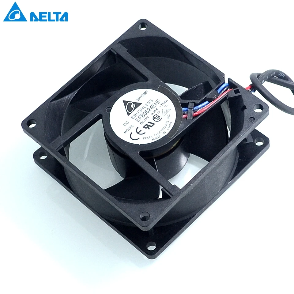 EFB0824EHF 8032 80 мм 24В 0.35A Emerson CT инверторный охлаждающий вентилятор для Delta 80*80*32 мм|cooling