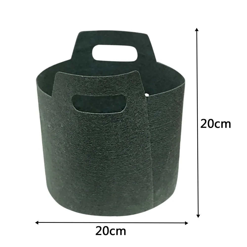 Новинка осени 2019 открытый экологически чистый мешок для посадки деревьев черный