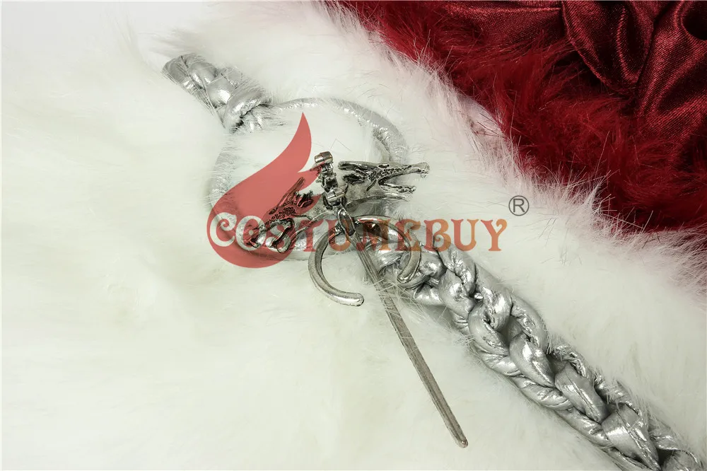 CostumeBuy/Костюм «Игра престолов»; 8 сезон; костюм Дейенерис Таргариен для косплея; наряд на Хэллоуин; костюм «Игра престолов»; нарядное платье