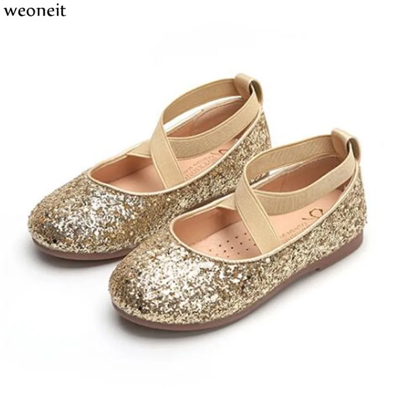 Weoneit дети младенцы малыши девочки блестки принцесса Новое поступление 3 цвета