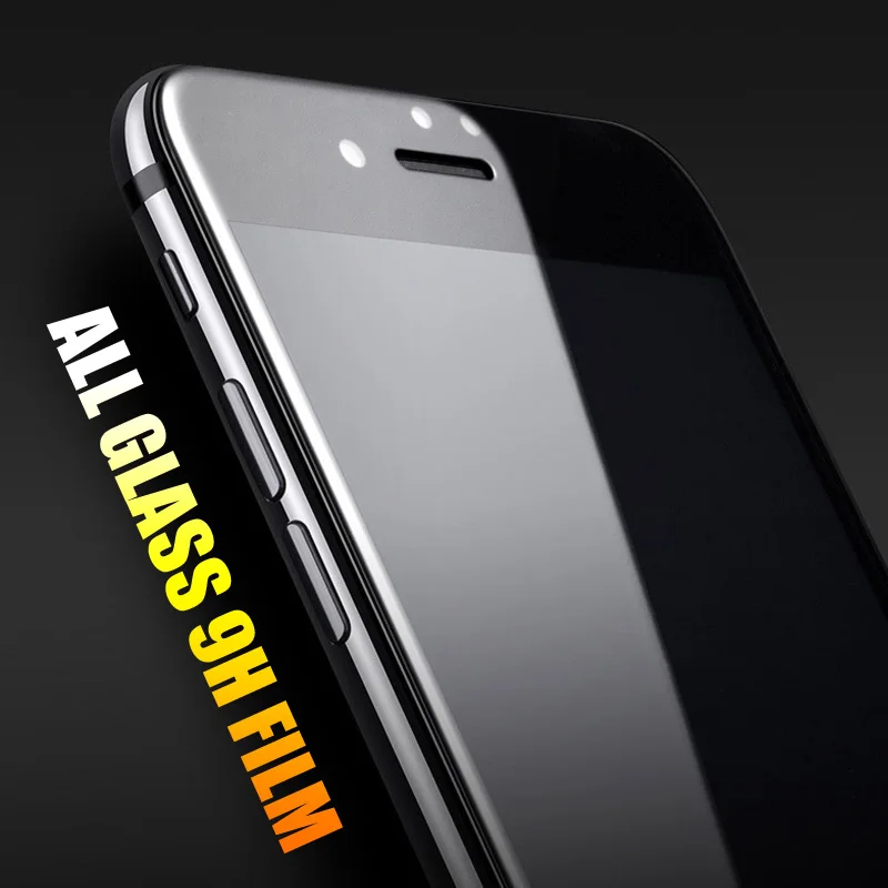 Новое защитное стекло 9D для iPhone 7 защита экрана на 8 XR XS Max закаленное X 6 6s Plus |