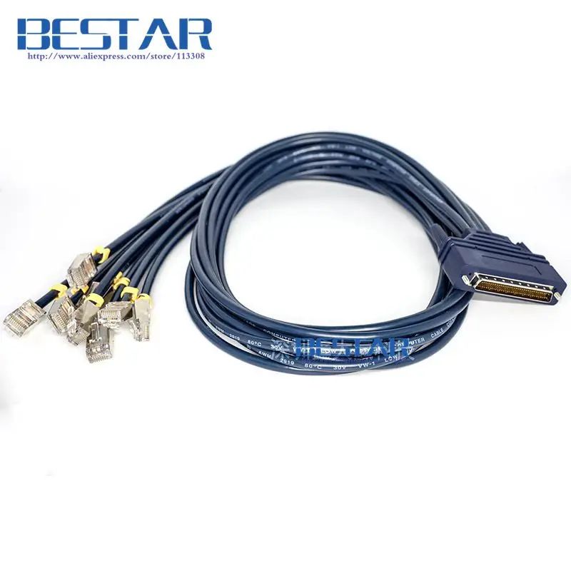 DB68 DB 68 CAB OCTAL ASYNC 8 lead RJ45 Cable RJ 45 1m 3m для Cisco 2509 2510 2511 NeworK Router 2512 + NM 16A|cable rj 45|rj 45rj cable |