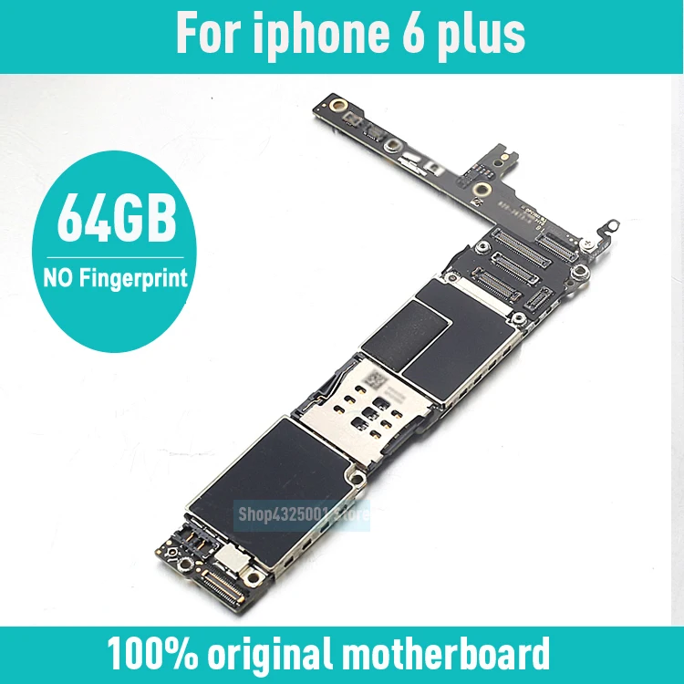 100% оригинальная разблокированная материнская плата для iphone 6 plus с чипами 64 ГБ P
