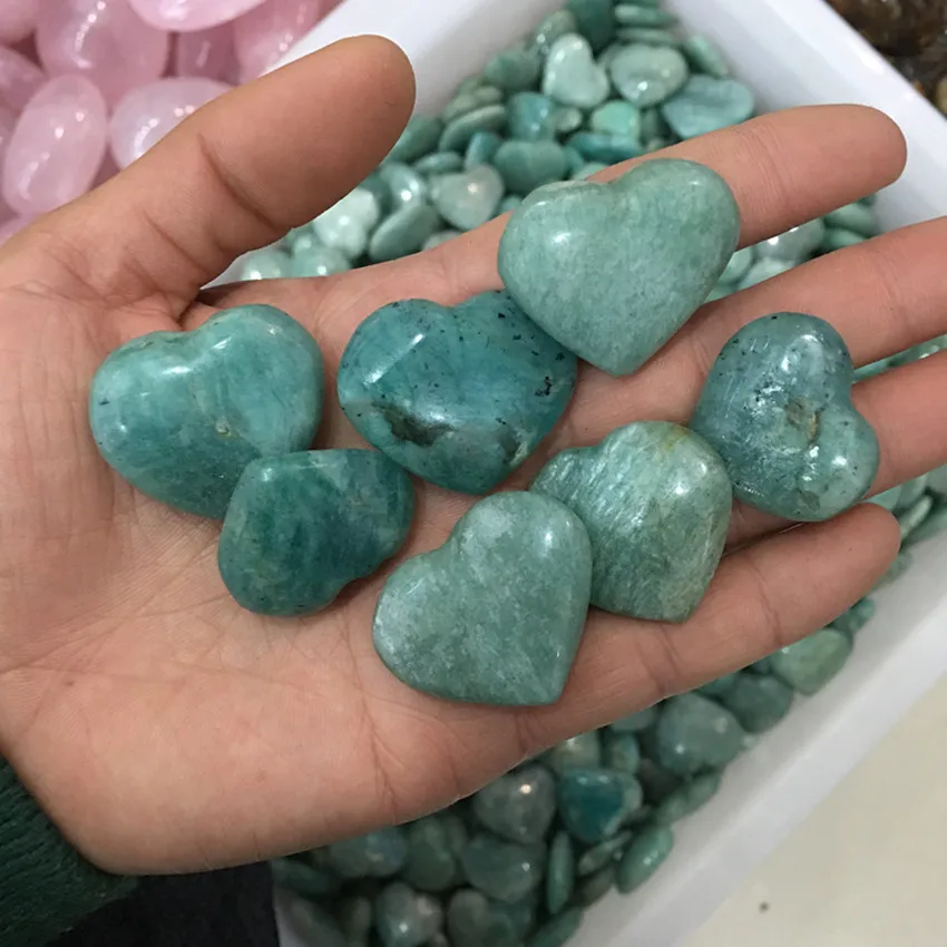 7 шт. натуральные драгоценные камни Tianhe сердце рейки целебные кристаллы как