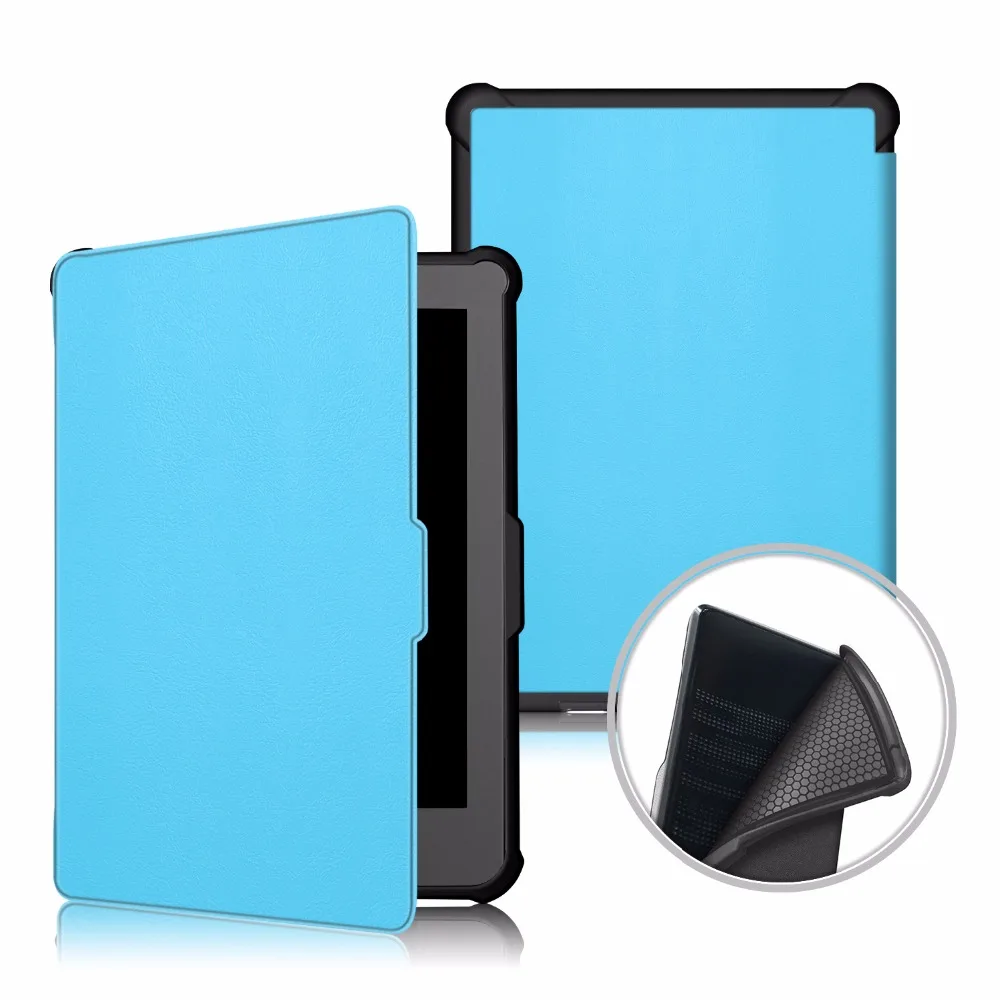 Для Kobo Clara Clear HD Ultra Slim Smart Cover ТПУ кожаный защитный чехол для kobo clara hoesje housse