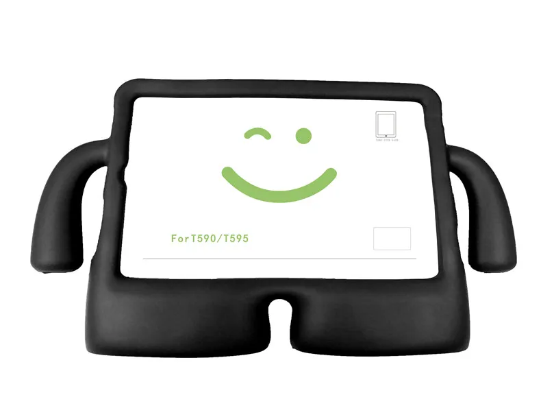 Black Для samsung Galaxy Tab A 10,5 чехол для детей EVA Foam SM T590 T595 чехол противоударный держатель для samsung Tab A 10,5 - Цвет: Black