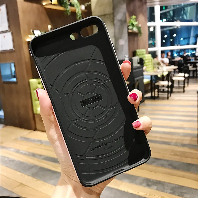 Модные Симпатичные застенчивый Cat чехлы для iphone 8 антидетонационных Телефон Hard