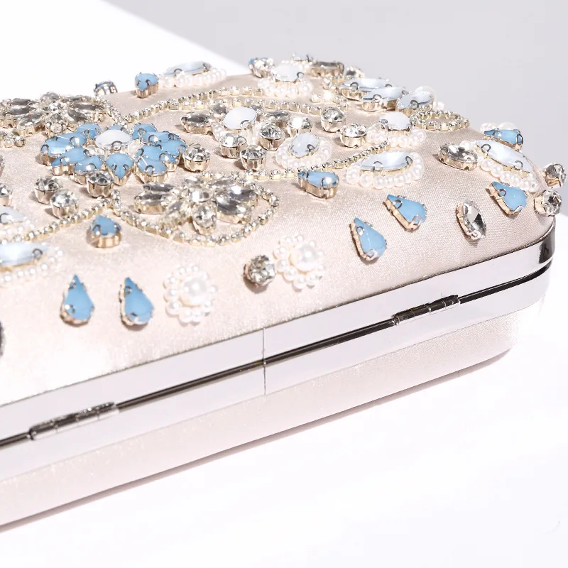 2018 Новый Жемчуг Rhinestone Diamonds Банкетный вечерняя сумочка BS010 Для женщин сумки