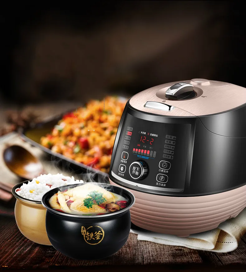 

Электрическая скороварка высокого подлинного двойного назначения 5l3-4 человек. Новинка