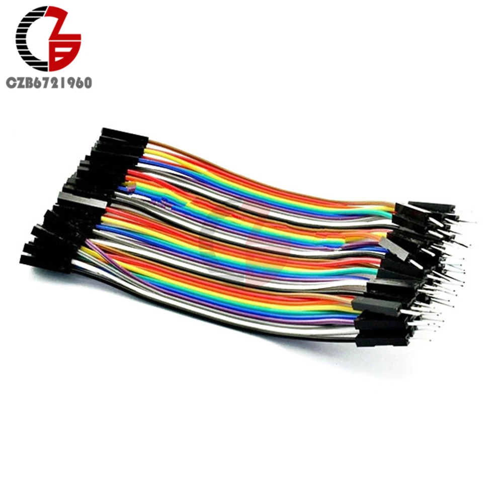 Гибкий 40 контактный 10 см кабель Dupont соединительный провод с разъемом для Arduino|cable