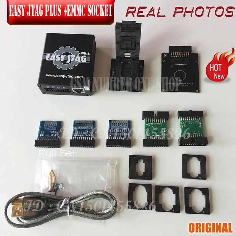 Полный комплект бокса Easy Jtag plus, Easy-Jtag plus box + EMMC сокет для HTC HuaweiLG Motorola Samsung SONYZTE, 2022 (art.: 7aa0a7ea1) - 7aa0a7ea1