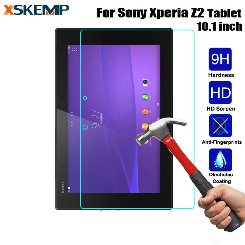 Взрывобезопасная прозрачная защитная пленка из закаленного стекла для Sony Xperia Z2