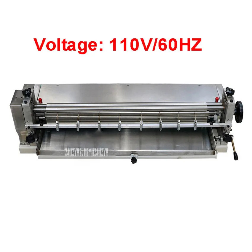 110V JS-720 0-70cm Width Electric Glue Binding Machine Stainless Steel Photo Album Paper Cardboard Paper Packaging Box Gluing Machine - Цвет: 110V