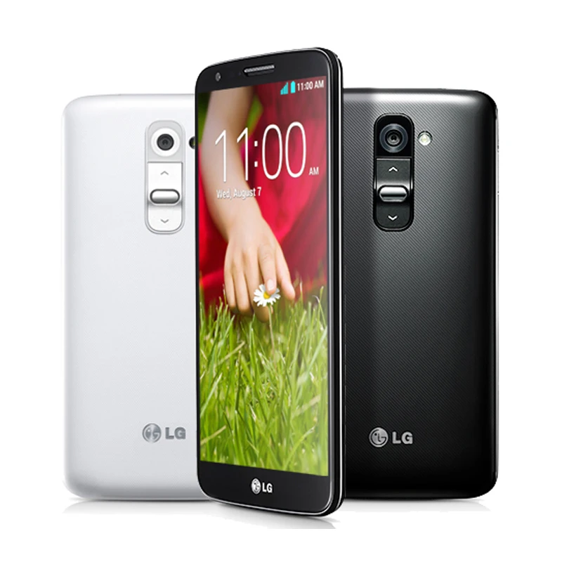 Оригинальный LG G2 F320 D800 D802 Мобильный Телефон Android Quad Core 32 ГБ Rom 2 Ram 5.2 Дюймов 3 Г сети