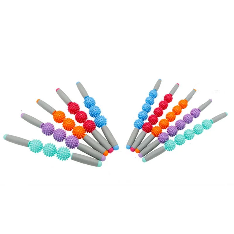 Антицеллюлитный массажер триггерный для тела ног лица похудения массажный ролик