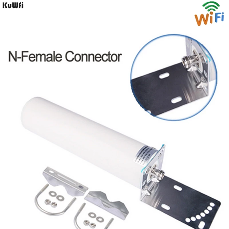 KuWFi 3g/4G LTE антенна SMA Male 2,4 Ghz внешняя антенна 3g бустер антенна с кабелем для GSM усилитель сигнала ретранслятор Wifi Rout