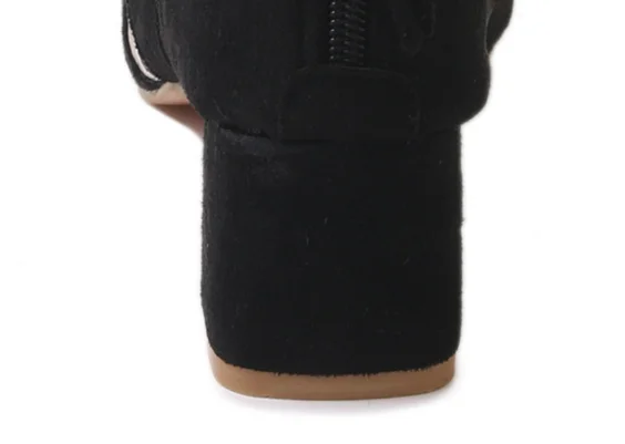 Сандалии XEK женские на толстом каблуке пикантные Босоножки с открытым носком