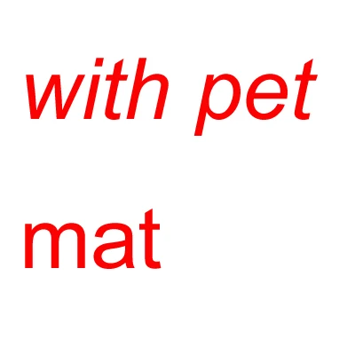 With Mat Новинка года, домашние домики для животных, коврики для собак, хлопок, механическая стирка вигвам для домашних животных, домашние кровати для кошек, портативные палатки для собак, щенков, dec - Цвет: With Mat