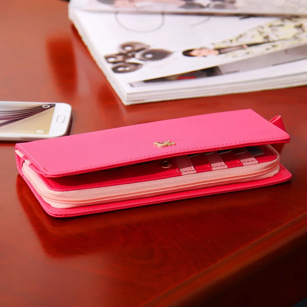 KISSCASE 5 дюймовый кожаный чехол-кошелек для телефона iPhone X 7 8 Plus чехол-держатель карт
