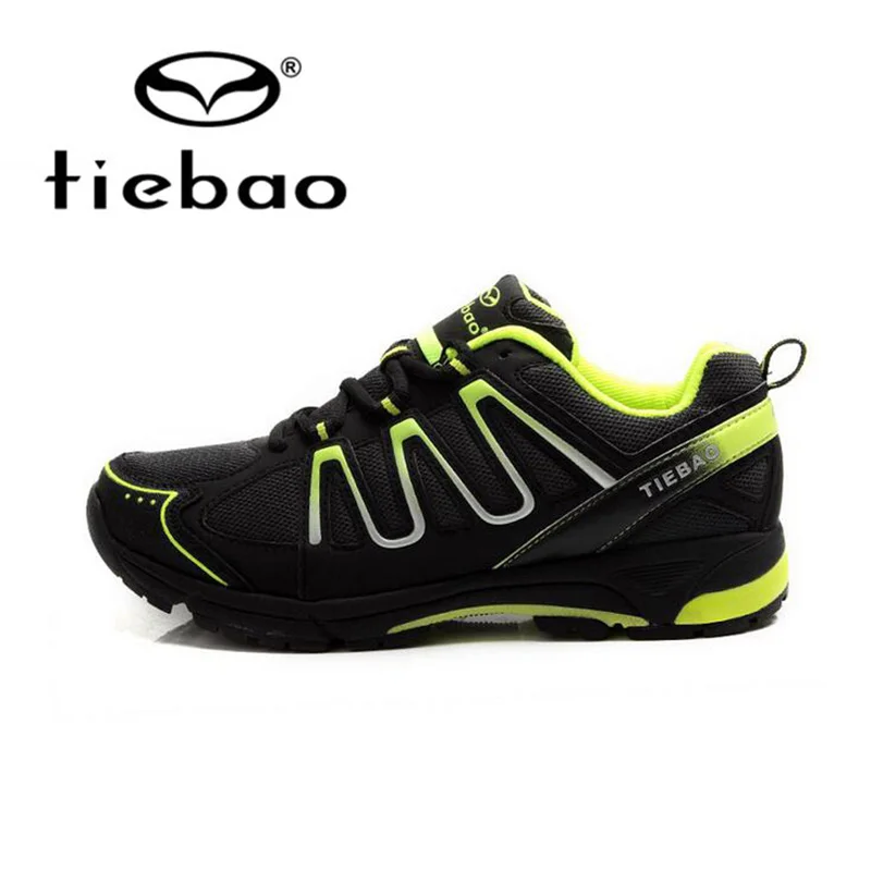Tiebao обувь для велоспорта MTB отдыха и гонок велосипеда дышащая нескользящая