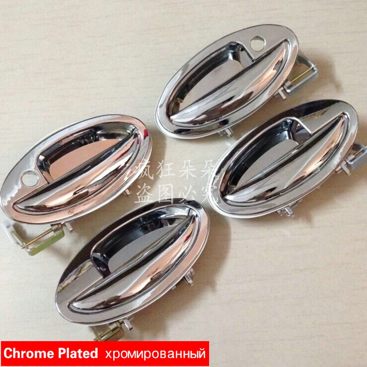 4 шт./компл. Lifan 520 хром наружные дверные ручки крышки 520i Breez аксессуары хорошее