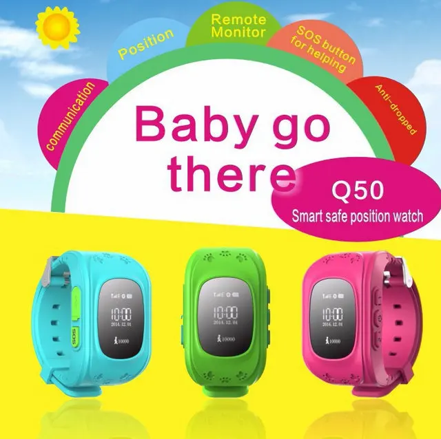 Meafo W5 Q50 ребенка старше Нескользящие потерял gsm GPS Смарт часы мобильный телефон