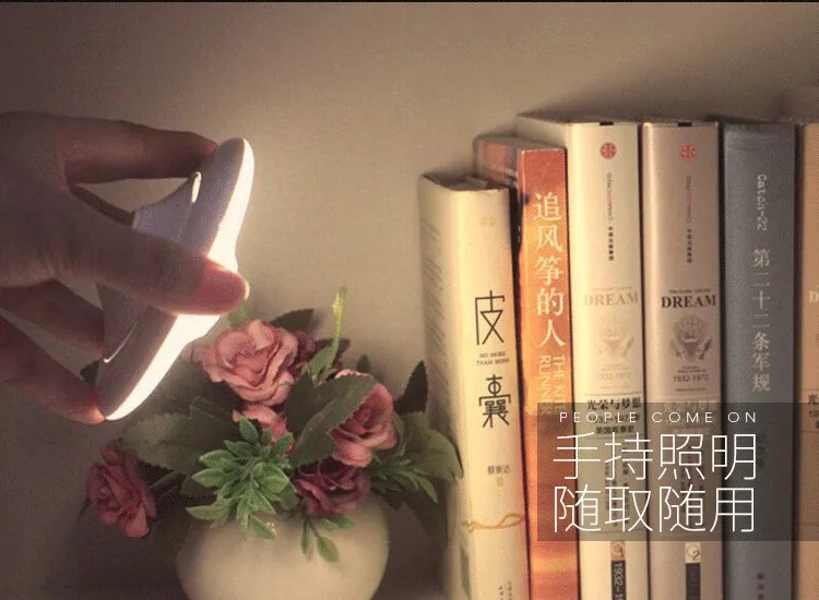 Умный датчик движения LED Человеческого Тела Индукции НЛО ночник перезаряжаемый