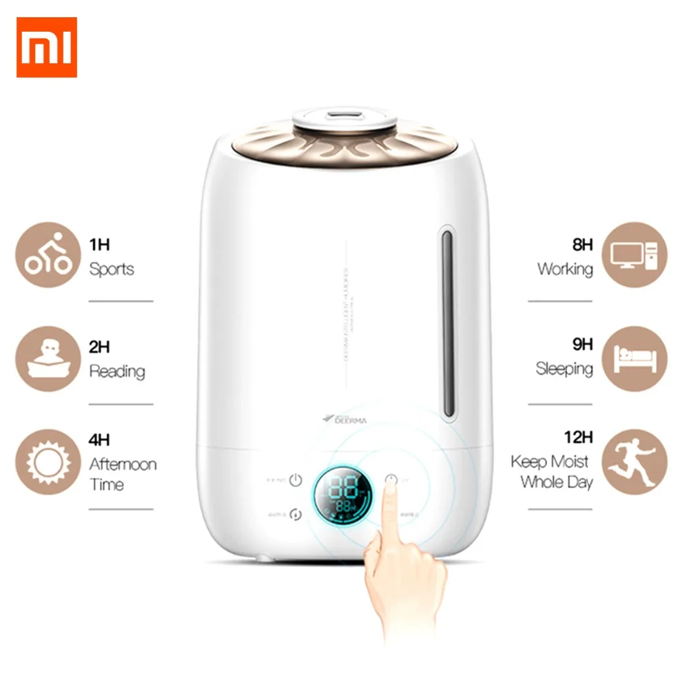 Xiaomi Deerma DEM-F500 Air Humiditier ароматерапия Ультразвуковая для систем увлажнения и