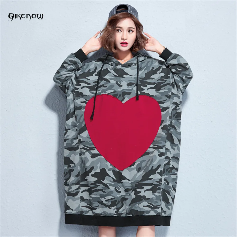 Qikenow Растениеводство Топ 2018 летние камуфляжные худи Harajuku Толстовка Moletom Feminino WY-054