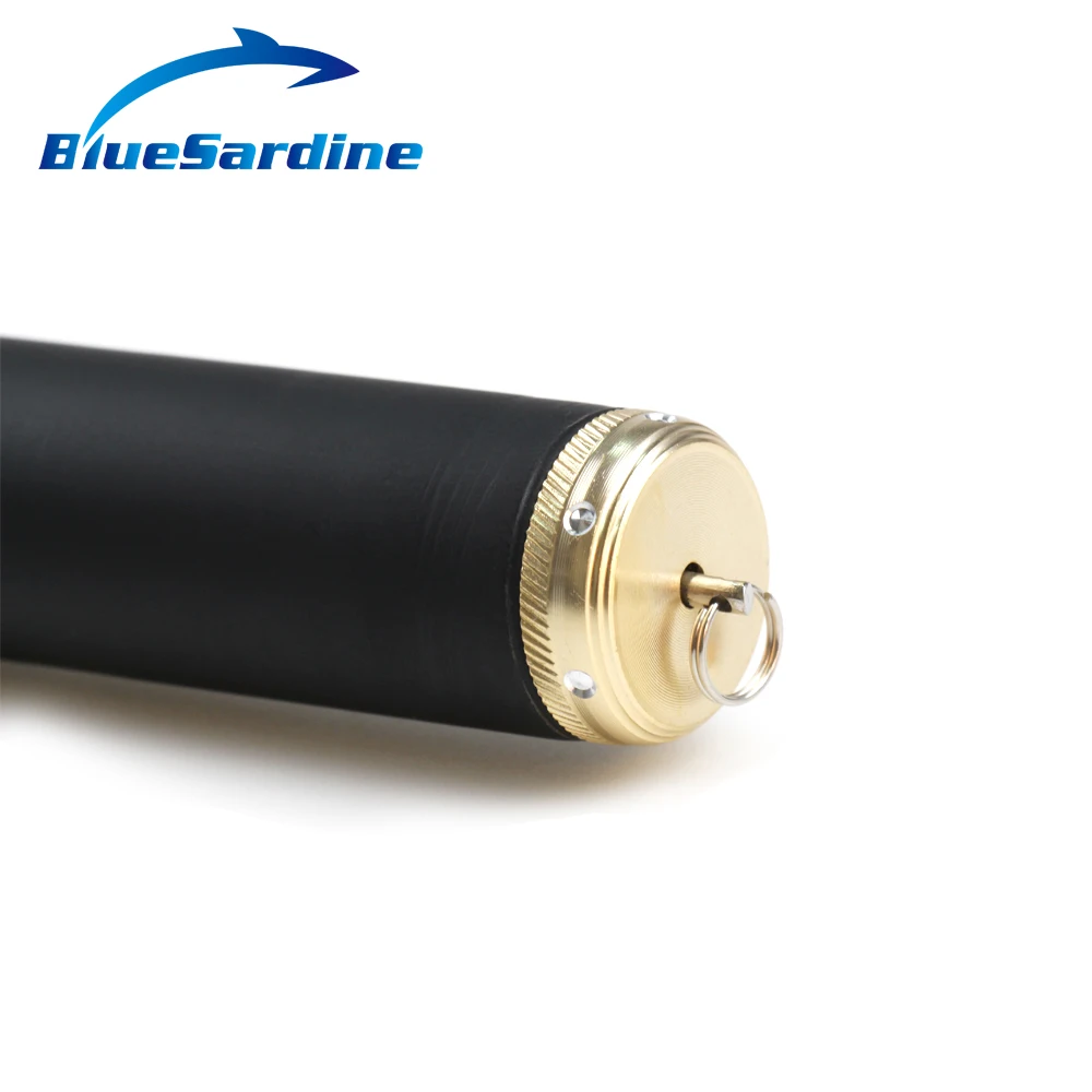 Телескопическая удочка BlueSardine спиннинг карбоновая для заброса приманки рыба 3 6 4 5