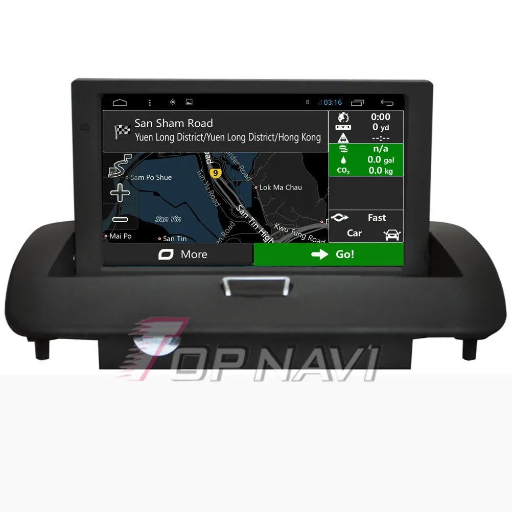 Автомобильная Мультимедийная система TOPNAVI четыре ядра Android 6 0 GPS навигация для Volvo