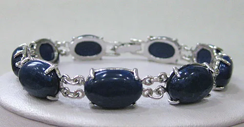 Оптовая цена! Браслет из бусин и лазурита 10 х14 мм быстрая доставка | Украшения