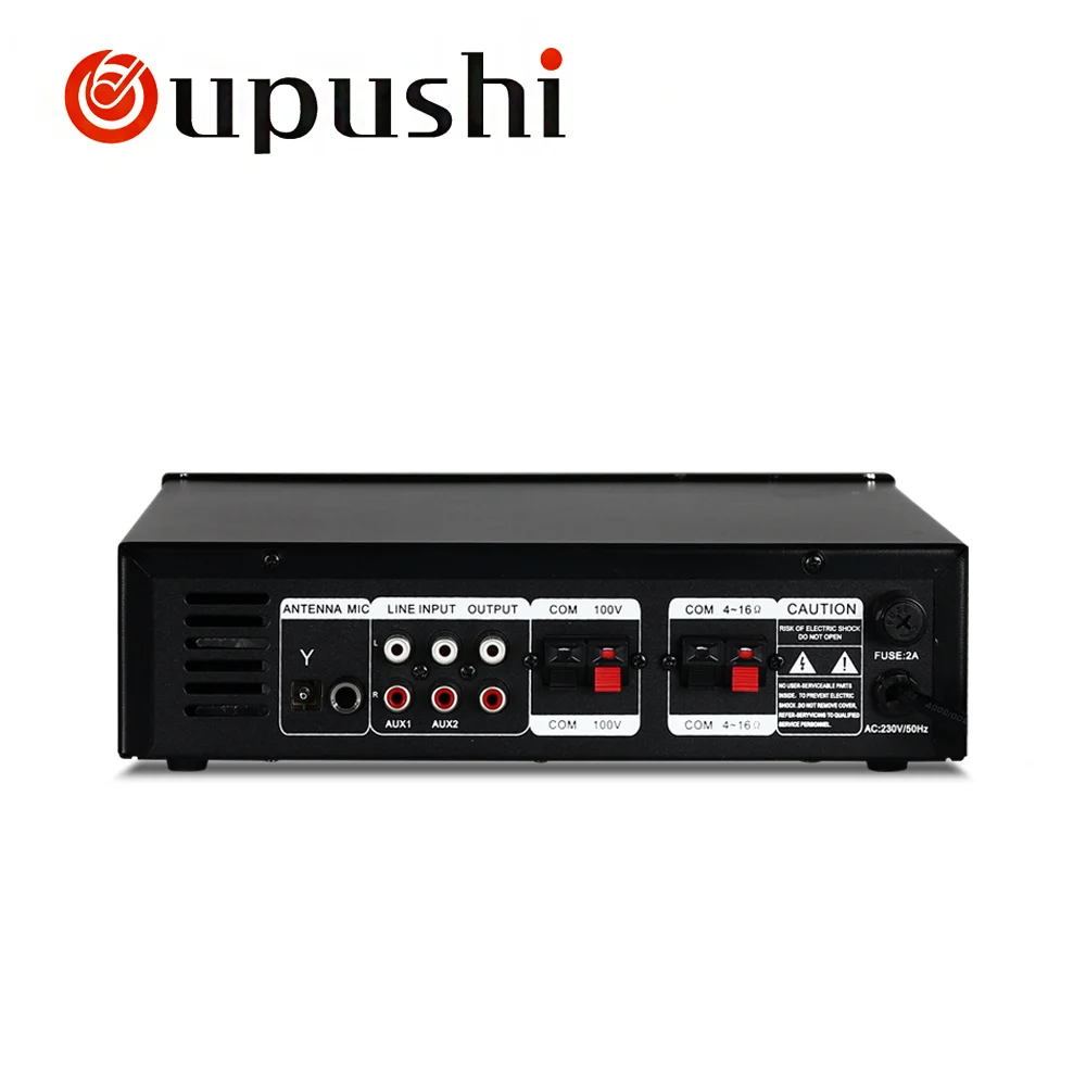 OUPUSHI MP 2050U 60 Вт 80 усилитель с FM Bluetooth цифровым сигналом USB|80w amplifier|amplifier with fmamplifier 80w |