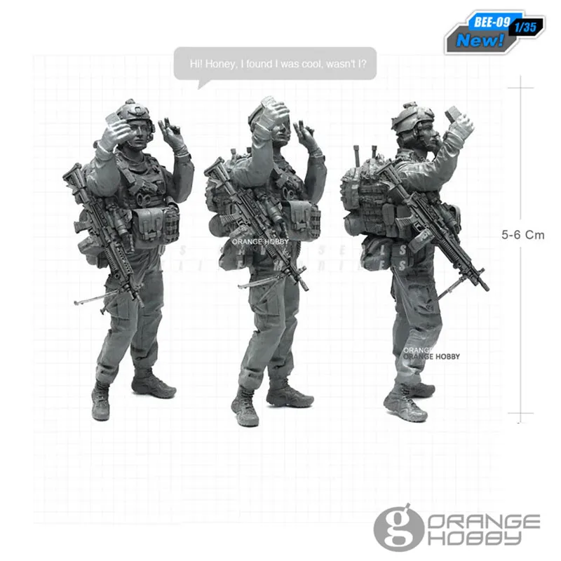 OHS YuFanModel 1/35 BEE-01-16 серия BEE Современная армейская сборка США Военные полимерные миниатюры Модели Строительные наборы oh