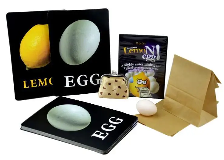 

LemoNegg 2.0 by Jeremy Pei,Stage Magic Tricks,close up,mentalism,comedy,Accessories,magic toys,as seen on TV