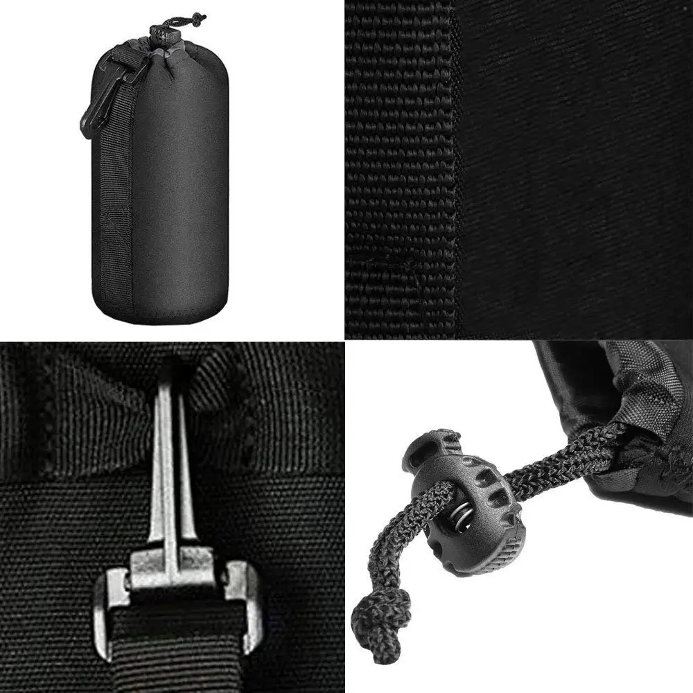 XRHYY 4 шт. Черная защитная сумка на шнурке для DSLR камеры Мягкий неопреновый чехол