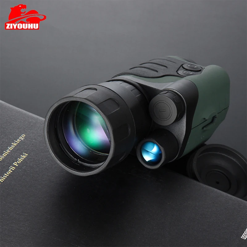 ZIYOUHU взгляд ночного видения 3X50 монокуляр инфракрасные очки телескоп для охоты