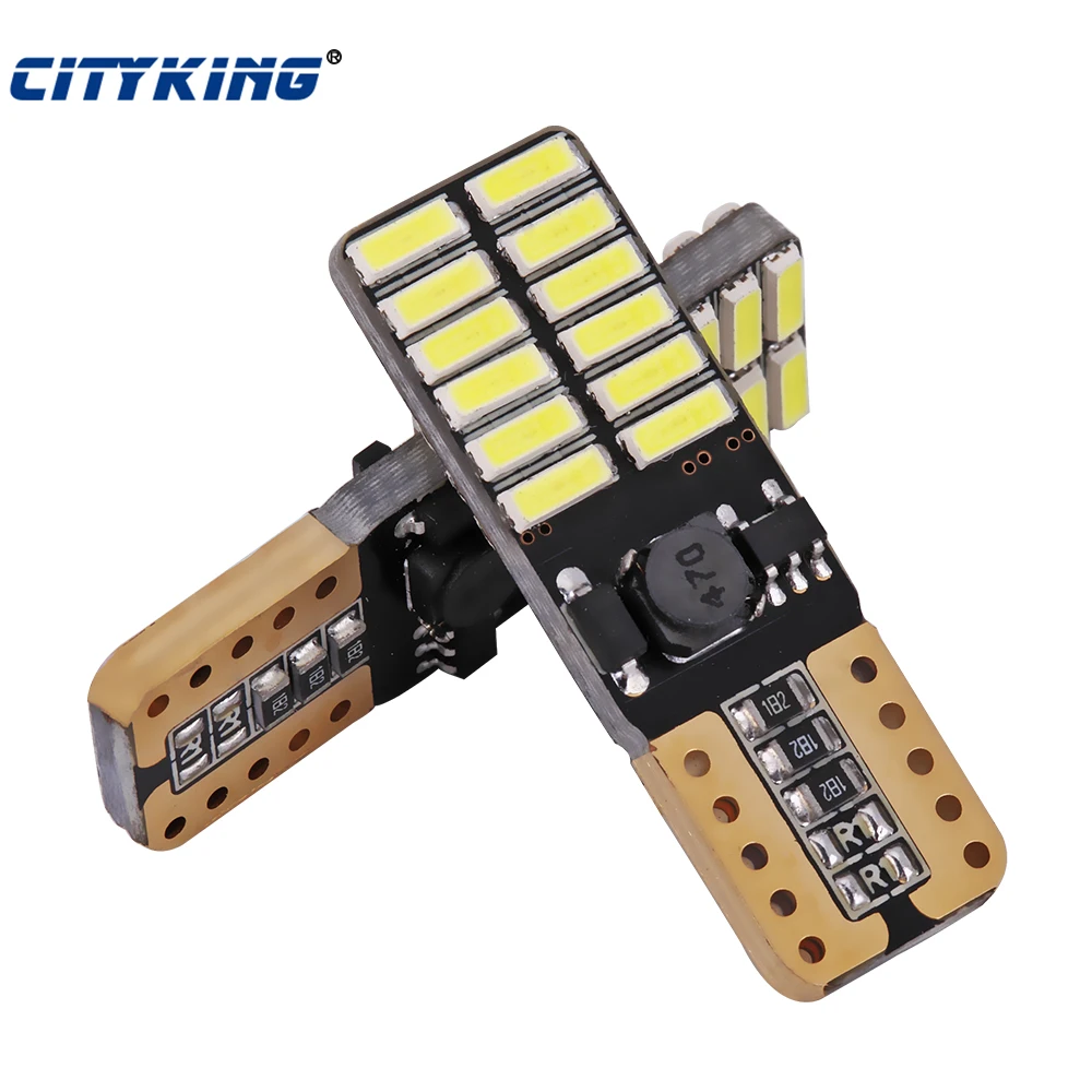 Бесплатная доставка автомобисветодиодный Светодиодная лампа T10 LED canbus led W5W Canbus