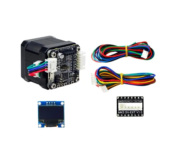 3D печать замкнутая петля шаговый двигатель NEMA17 MKS SERVO42 Разработанный Makerbase