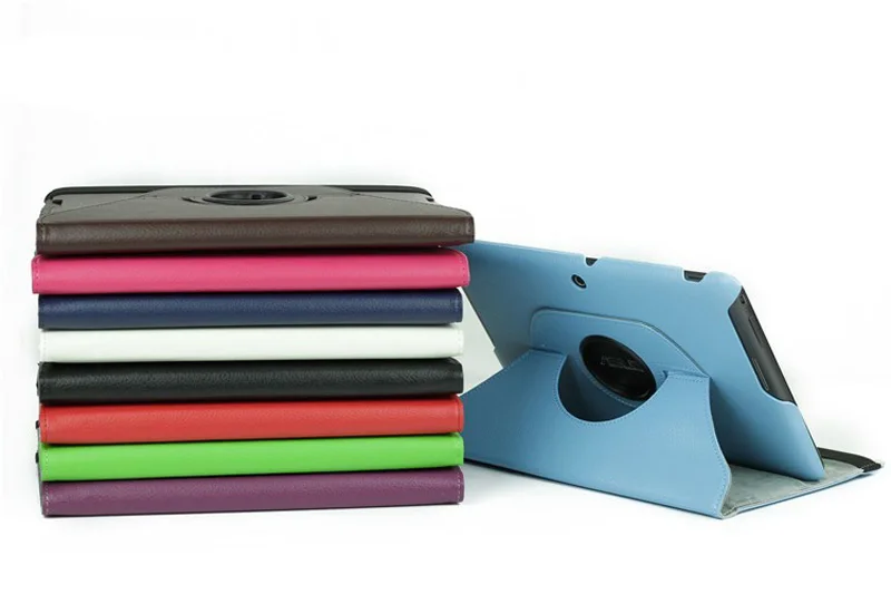 Новый вращающийся на 360 градусов роскошный Фолио Стенд поворотный кожаный чехол