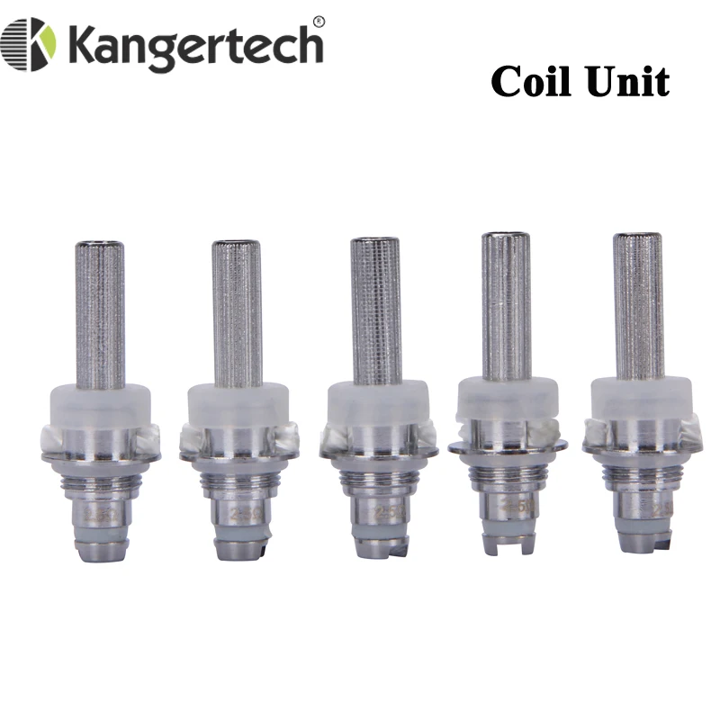 5 шт./лот оригинальный Kanger Катушки блок 1.5ohm/1.8ohm/2.2ohm/2.5ohm подходит для EVOD мини